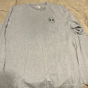 Grey Long Sleeve Under Armor Shirt